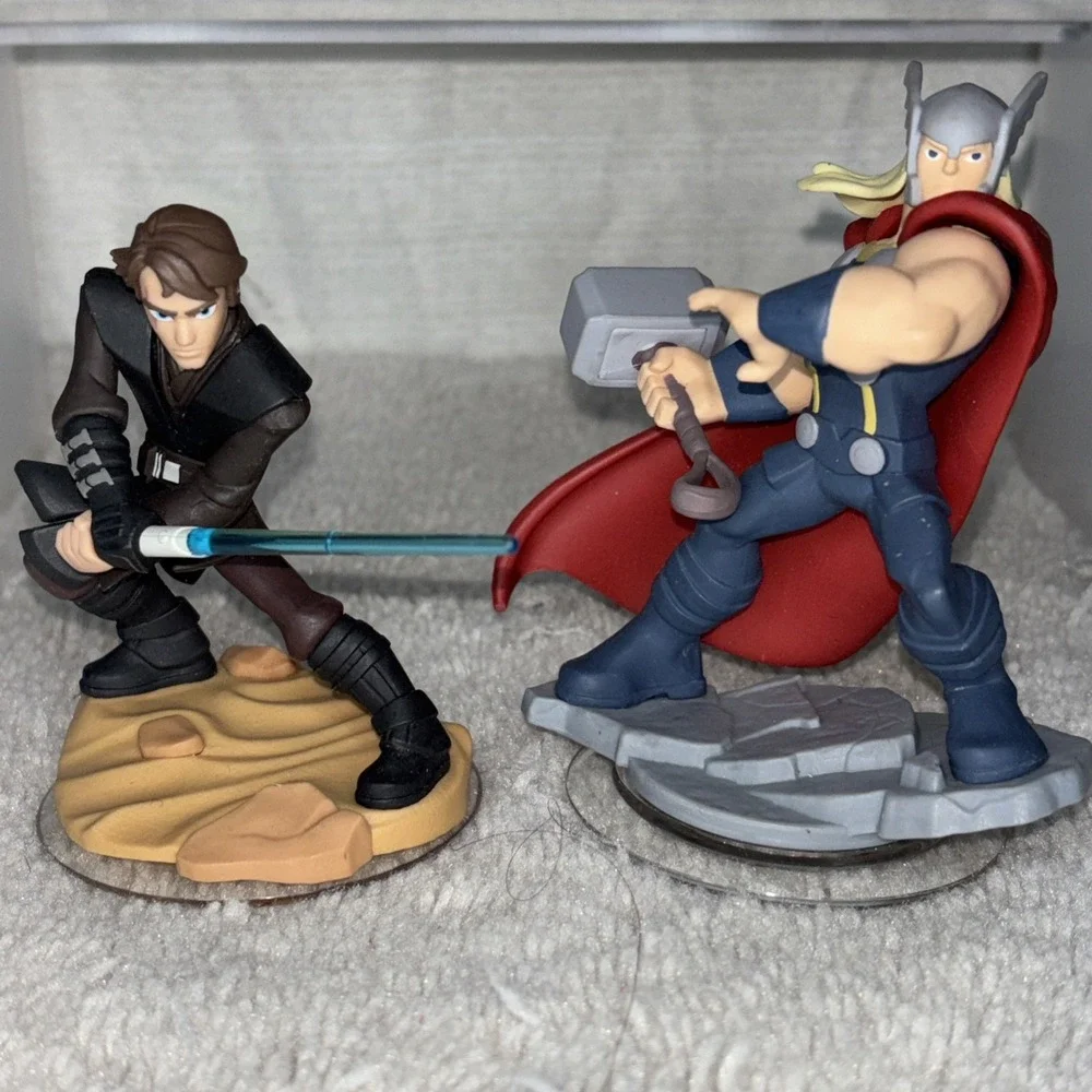 Disney Infinity 1.0 2.0 3.0 Anakin Skywalker Thor Marvel Star Wars‎ Lot